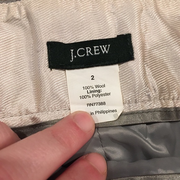 J. Crew Lined Wool Skirt - Picture 4 of 4